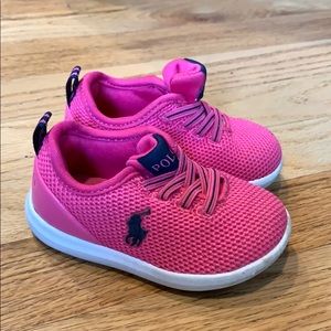 Toddler Ralph Lauren Polo sneakers
